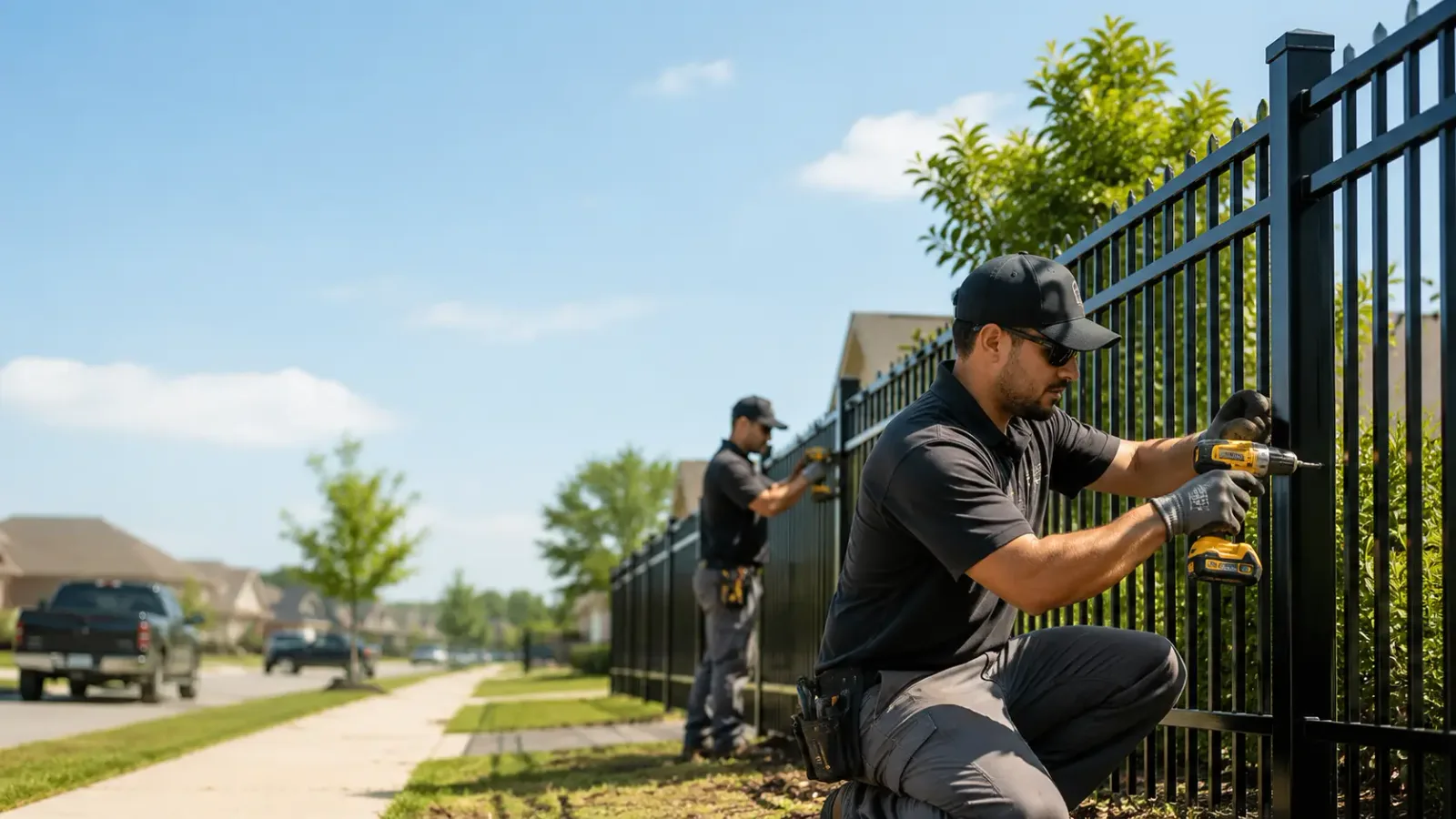 Metal Fence Installation in Blaine, ME